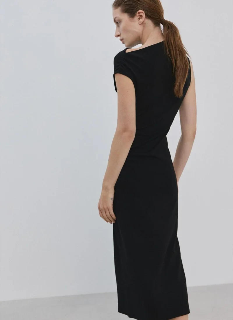 مانجو Asymmetrical midi-dress